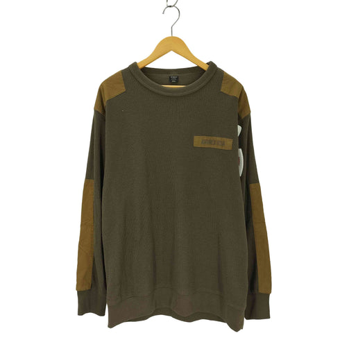 アヴィレックス AVIREX L/S RIB COMBAT T-SHIRT メンズ import:XXL