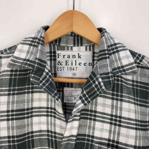 フランクアンドアイリーン Frank&Eileen Barry フランネル スキッパー チェックシャツ レディース import:XS