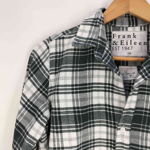 フランクアンドアイリーン Frank&Eileen Barry フランネル スキッパー チェックシャツ レディース import:XS