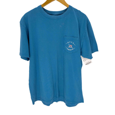 USA製 プリントポケットTシャツ メンズ import:L