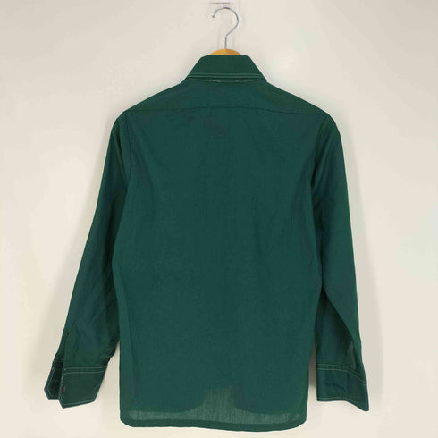 ジェーシーペニー JC Penney 70s デカ襟 ポケット付き ステッチ シャツ メンズ 16