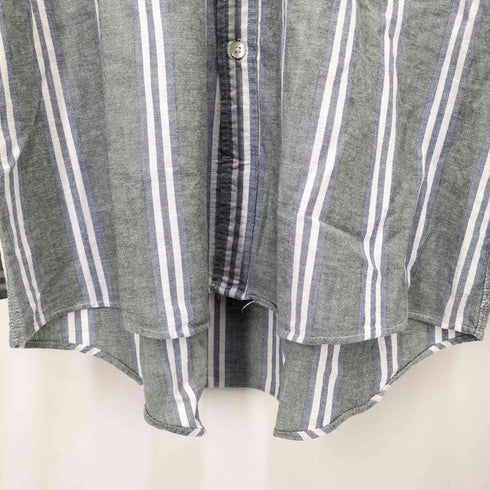 ギャップ Gap 90S USA製 デカタグ OLD ストライプ ボタンダウン L/S シャツ メンズ import:M