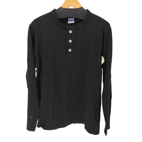 LONG JOHN 90s MADE IN USA ヘンリーネックL/S TEE メンズ import:M