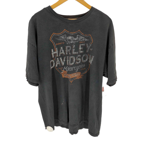 ハーレーダビッドソン HARLEY-DAVIDSON メキシコ製 プリントクルーネックTシャツ メンズ