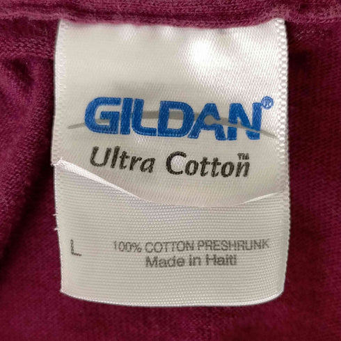ギルダン GILDAN ロゴプリントクルーネックTシャツ メンズ import:L