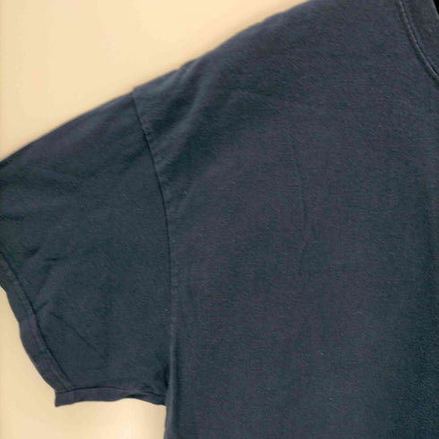 ベースボールプリントクルーネックTシャツ メンズ