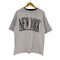 new york ダブルフェイス プリントクルーネックTシャツ メンズ