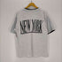 new york ダブルフェイス プリントクルーネックTシャツ メンズ
