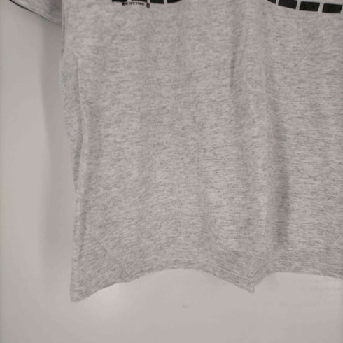 new york ダブルフェイス プリントクルーネックTシャツ メンズ