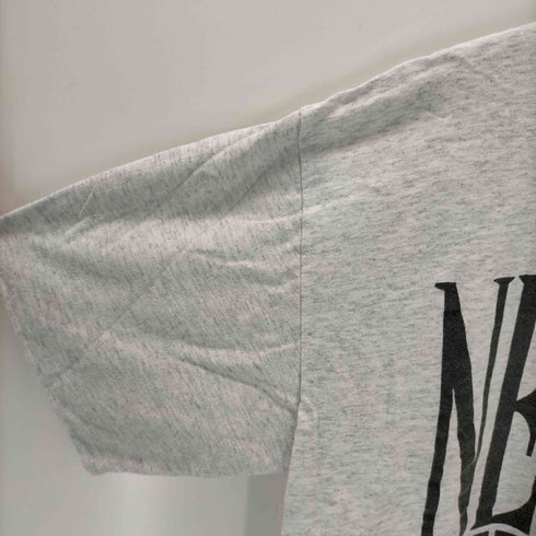 new york ダブルフェイス プリントクルーネックTシャツ メンズ