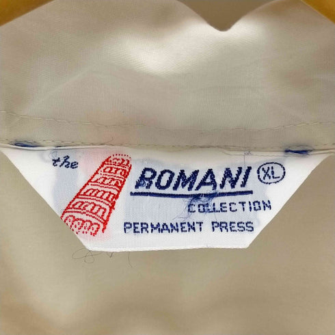 ロマーニ ROMANI 80s 韓国製 キューバシャツ メンズ import:XL
