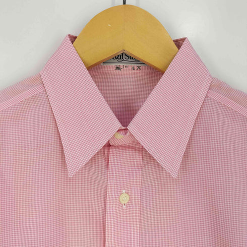 ポールスチュアート Paul Stuart イタリア製 レギュラーカラー チェックシャツ メンズ import:M