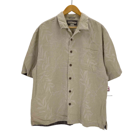 ジャマイカジャックス JAMAICA JAXX 総柄オープンカラーシルクシャツ メンズ import:M