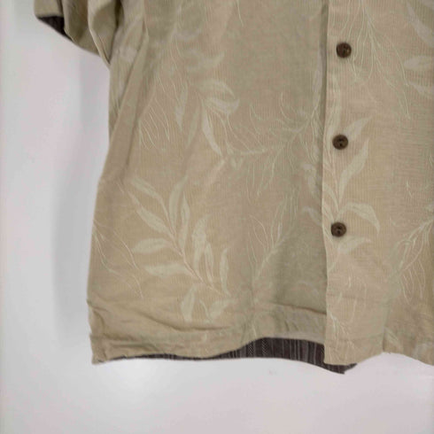 ジャマイカジャックス JAMAICA JAXX 総柄オープンカラーシルクシャツ メンズ import:M