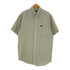 チャップスラルフローレン CHAPS RALPH LAUREN インド製 シアサッカー ボタンダウンチェックシャツ メンズ import:M