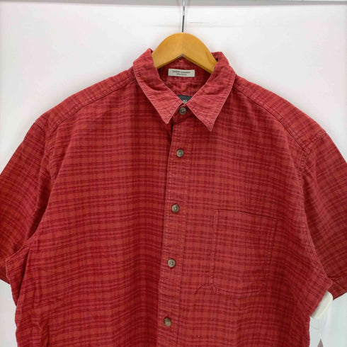 エディーバウアー Eddie Bauer 香港製 チェックシャツ メンズ import:L