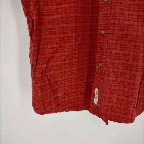 エディーバウアー Eddie Bauer 香港製 チェックシャツ メンズ import:L