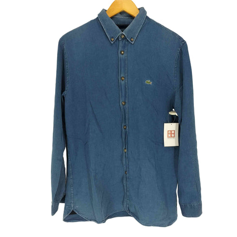 ラコステ LACOSTE REGULAR FIT BD デニムL/Sシャツ メンズ JPN:M