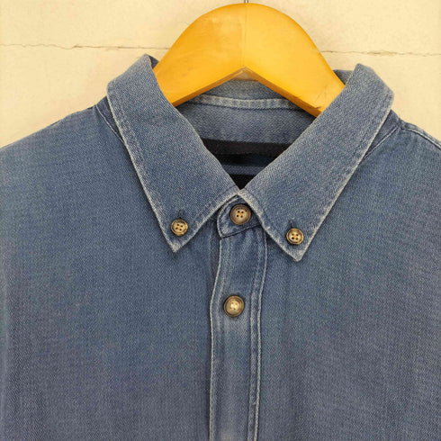 ラコステ LACOSTE REGULAR FIT BD デニムL/Sシャツ メンズ JPN:M