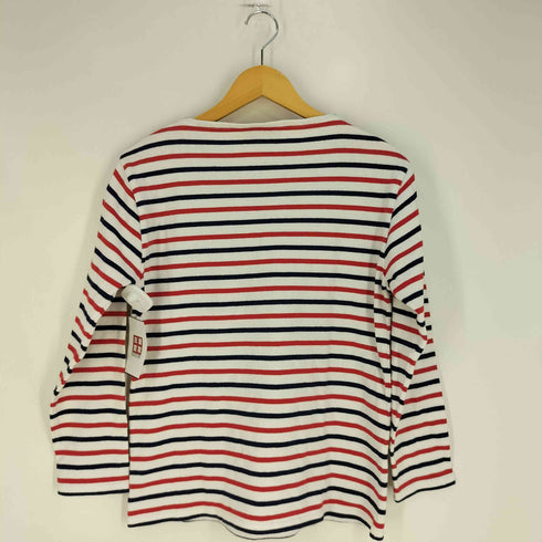 セントジェームス SAINT JAMES フランス製 バスクシャツ ボーダー ボートネック Tシャツ レディース INTL:SM