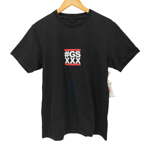 ゴッドセレクショントリプルエックス GOD SELECTION XXX #GSXXX ハッシュタグ プリント S/S Tシャツ メンズ JPN:L