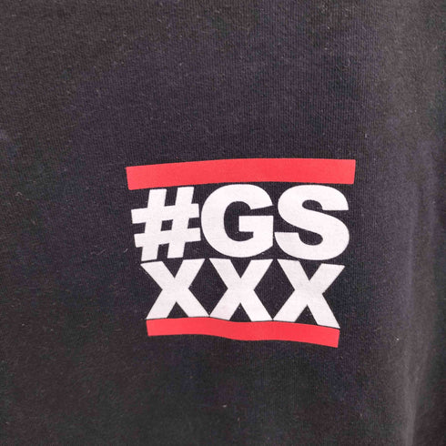 ゴッドセレクショントリプルエックス GOD SELECTION XXX #GSXXX ハッシュタグ プリント S/S Tシャツ メンズ JPN:L