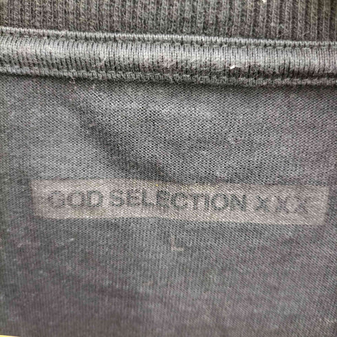 ゴッドセレクショントリプルエックス GOD SELECTION XXX #GSXXX ハッシュタグ プリント S/S Tシャツ メンズ JPN:L