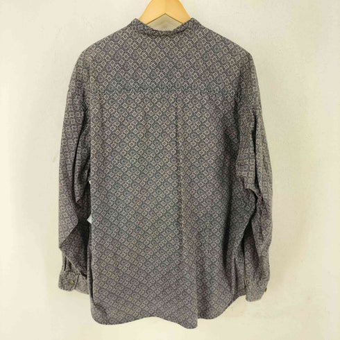 ドッカーズ DOCKERS リメイク 総柄 バンドカラーシャツ メンズ import:XL