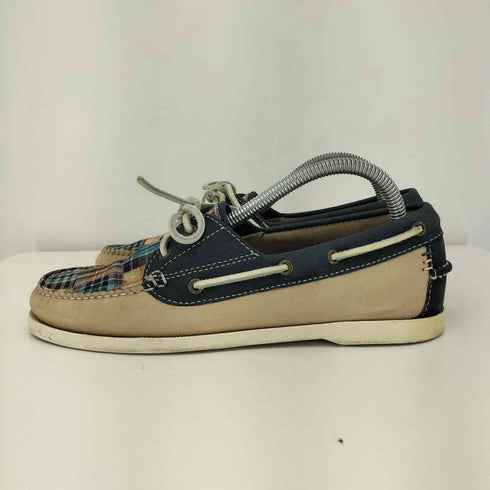 エルエルビーン L.L.Bean Boat Shoes チェック デッキシューズ メンズ 8 1/2