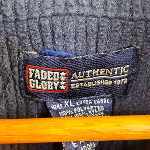 フェイデッドグローリー FADED GLORY ハーフジップ フリースジャケット レディース import:XL