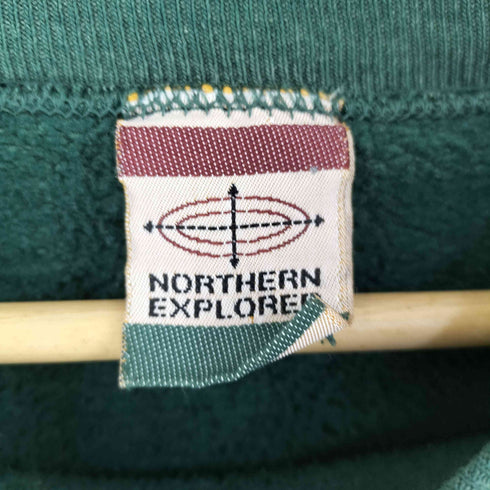 NORTHERN EXPLORER USA製 GREAT OUTDOOR クルーネックスウェット メンズ import:XL