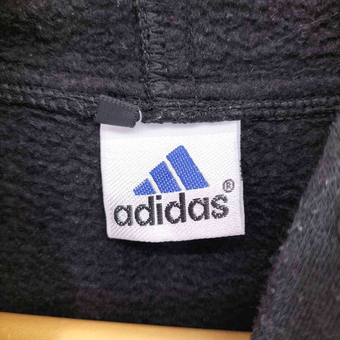 アディダス adidas EQUIPMENT パフォーマンスロゴ刺繍 ジップパーカー メンズ