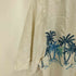 トミーバハマ Tommy Bahama ヤシの木 刺繍 シルク 100% S/S オープンカラー シャツ メンズ import:L