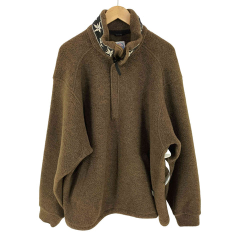 ミレー MILLET ハーフジップメルトンジャケット メンズ import:L