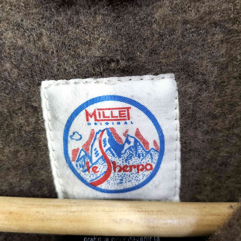 ミレー MILLET ハーフジップメルトンジャケット メンズ import:L