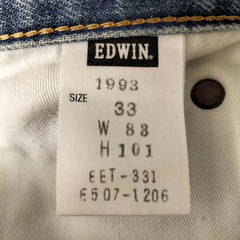 エドウィン EDWIN 1993 5ポケット ジップフライ デニム パンツ メンズ 33