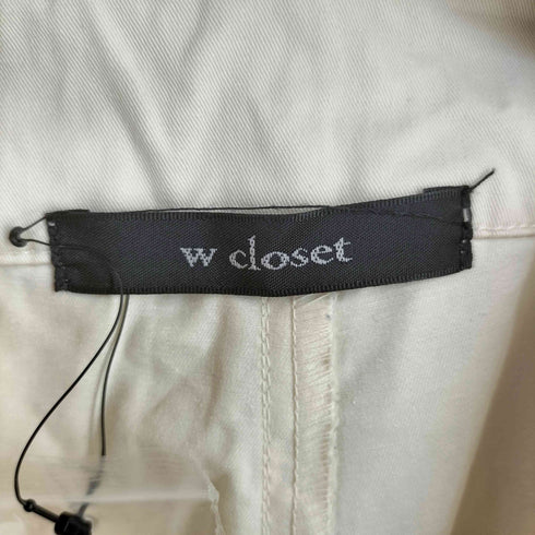 ダブルクローゼット w closet オーバーカーゴパンツ レディース