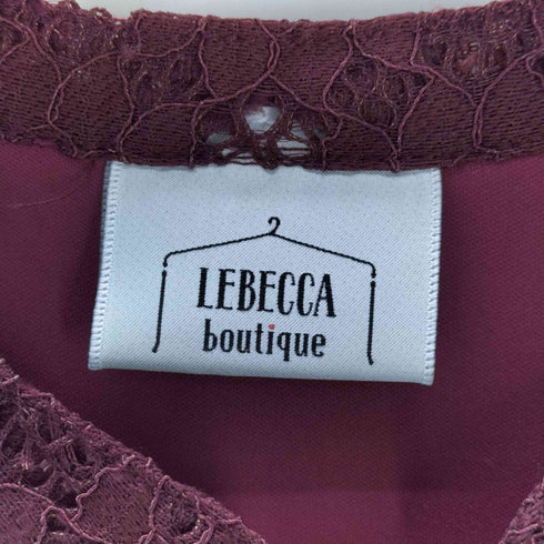 レベッカブティック LEBECCA boutique 声が聴こえるレースワンピース レディース FREE