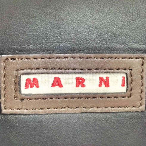 マルニ MARNI サイドジップ レザートートバッグ レディース