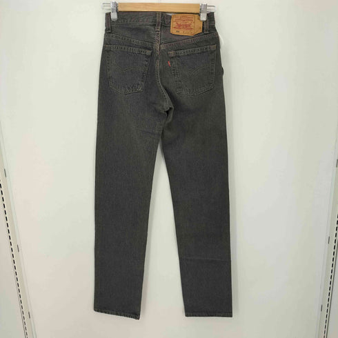リーバイス Levis 90S 93年製 552刻印 サンアンジェロ工場 501 先染めブラックデニム ミントコンディション レディース W27/L34