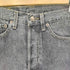 リーバイス Levis 90S 93年製 552刻印 サンアンジェロ工場 501 先染めブラックデニム ミントコンディション レディース W27/L34