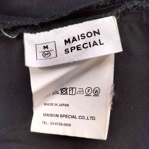 メゾンスペシャル MAISON SPECIAL 富山県産カツラギウエストゴムワイドパンツ メンズ JPN:M