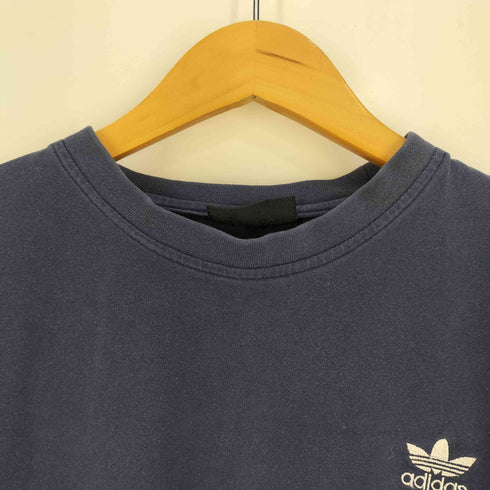 アディダスオリジナルス adidas Originals トレフォイルロゴ刺繍 クルーネック Tシャツ メンズ import:M