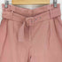 ザラ ZARA ハイウエスト ベルト ワイド パンツ レディース L
