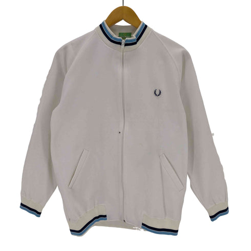 フレッドペリー FRED PERRY SPORTSWEAR 80S 緑タグ リブ2本線トラックジャケット メンズ import:L