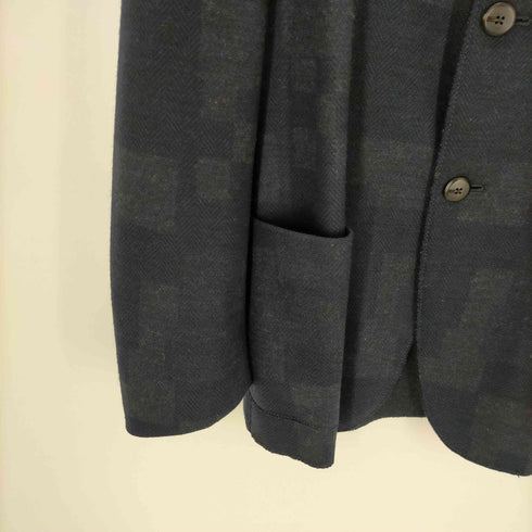 アルマーニコレツィオーニ ARMANI COLLEZIONI ウールスタンドカラージャケット マオカラー メンズ EUR:50