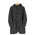 バーバリーブラックレーベル BURBERRY BLACK LABEL 裏地ファー フェイクレザー フーデッド ダッフルコート メンズ import:M