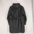 バーバリーブラックレーベル BURBERRY BLACK LABEL 裏地ファー フェイクレザー フーデッド ダッフルコート メンズ import:M