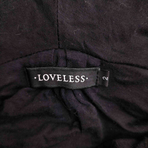 ラブレス LOVELESS シャギー ジップアップパーカー メンズ JPN:2