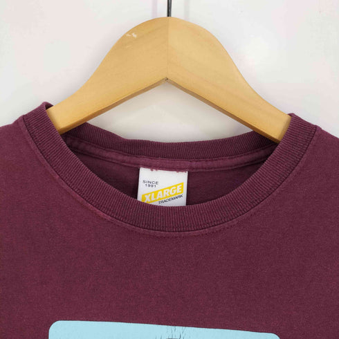 エクストララージ XLARGE プリント クルーネック Tシャツ メンズ import:S